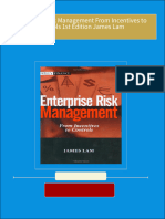 Enterprise Risk Management From Incentives to Controls 1st Edition James Lam download pdf