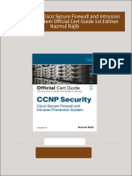 Instant download CCNP Security Cisco Secure Firewall and Intrusion Prevention System Official Cert Guide 1st Edition Nazmul Rajib pdf all chapter