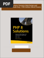 [Ebooks PDF] download PHP 8 Solutions: Dynamic Web Design and Development Made Easy - Fifth Edition David Powers full chapters