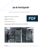 Trabajo de Investigación sobre las primeras computadoras