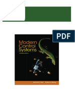 Modern Control Systems 13th Edition (eBook PDF) 2024 scribd download