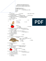 Bahasa Inggris kelas 2 UAS