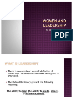 Women and Leadership PPT - Ammended 2