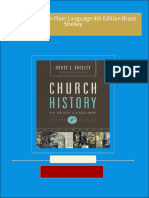 Church History in Plain Language 4th Edition Bruce Shelley All Chapters Instant Download