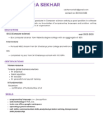 Purple and White Clean and Professional Resume (1)