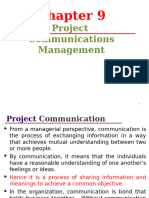 9 Project Communications Management