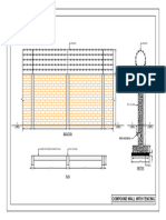 Compound Wall With Fencing-1