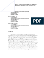 EVALUATE THE EFFECT OF GROUND TIRE RUBBER ON LABORATORY