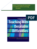 Download full A Concise Guide to Teaching with Desirable Difficulties 1st Edition Diane Cummings Persellin ebook all chapters