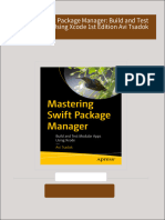 [FREE PDF sample] Mastering Swift Package Manager: Build and Test Modular Apps Using Xcode 1st Edition Avi Tsadok ebooks