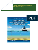 Immediate download Underwater acoustic modeling and simulation 4th ed Edition Etter ebooks 2024