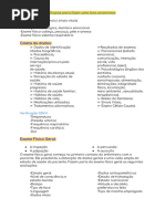 Anamnese processos