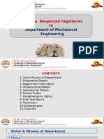 Presentation on Department (Mech.)