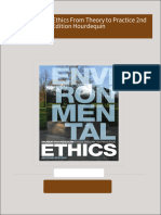 Download full Environmental Ethics From Theory to Practice 2nd Edition Hourdequin ebook all chapters