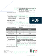 Informes de Ensayo Cite Agroindustrial Oxapampa