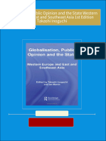 Instant Access to Globalisation Public Opinion and the State Western Europe and East and Southeast Asia 1st Edition Takashi Inoguchi ebook Full Chapters