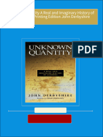 Full Download Unknown Quantity A Real and Imaginary History of Algebra First Printing Edition John Derbyshire PDF DOCX