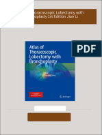 Atlas of Thoracoscopic Lobectomy with Bronchoplasty 1st Edition Jian Li all chapter instant download