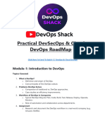 Devops shack RoadMap