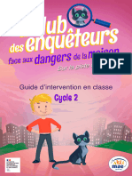 1 Guide Cycle 2 MAE Les dangers de la maison