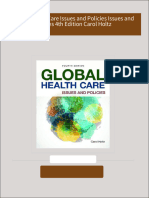 PDF Global Health Care Issues and Policies Issues and Policies 4th Edition Carol Holtz download