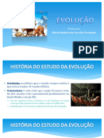 INTRODUÇÃO AO ESTUDO DA EVOLUÇÃO menor