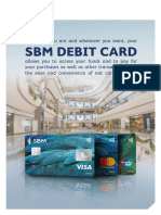 SBM Debit Cards - Terms & Conditions