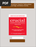 Get Crucial Conversations: Tools for Talking When Stakes are High, 3rd Edition Grenny free all chapters