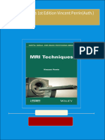 MRI Techniques 1st Edition Vincent Perrin(Auth.) download pdf