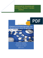 [FREE PDF sample] Patent Fundamentals for Scientists and Engineers 3rd Edition Thomas T. Gordon (Author) ebooks