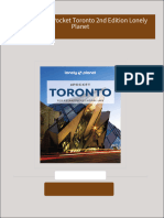 Lonely Planet Pocket Toronto 2nd Edition Lonely Planet 2024 Scribd Download