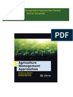 Instant Download Agriculture Management Approaches Pankaj Kumar Saraswat PDF All Chapters