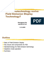 Can Nanotechnology Revive Field Emission Display Technology?