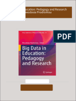 Download ebooks file Big Data in Education: Pedagogy and Research Theodosia Prodromou all chapters