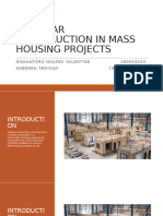 MODULAR CONSTRUCTION IN MASS HOUSING PROJECTS