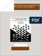 Cultural Psychology and Its Future Complementarity in a New Key 1st Edition Brady Wagoner download pdf