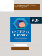 Immediate download Political Theory An Introduction 5th Edition Andrew Heywood ebooks 2024