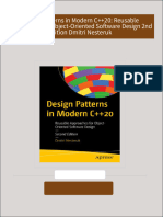 Download ebooks file Design Patterns in Modern C++20: Reusable Approaches for Object-Oriented Software Design 2nd Edition Dmitri Nesteruk all chapters