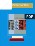 Get Housing Policy in the United States An Introduction 1st Edition Alex F. Schwartz PDF ebook with Full Chapters Now