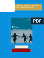 Instant ebooks textbook Ethics and Research with Children A Case Based Approach 1st Edition Eric Kodish download all chapters