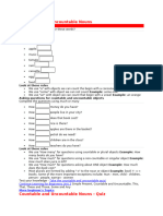 countable uncountable