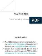 Anti Hypertensive Drugs - ACE Inhibitor