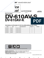 DV-610AV Service Manual