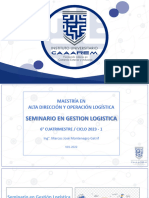 Seminario Gestión Logística Sesión III Febrero 23