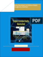 Superconductivity Revisited 1st Edition Ralph Dougherty (Author) 2024 Scribd Download