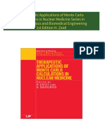 Therapeutic Applications of Monte Carlo Calculations in Nuclear Medicine Series in Medical Physics and Biomedical Engineering 1st Edition H. Zaidi 2024 Scribd Download