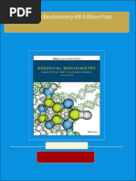 Essential Biochemistry 4th Edition Pratt 2024 scribd download