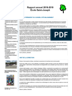 Rapport Annuel 2018-2019 011 Saint-Joseph