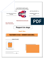 Rapport de Stage -Chez SONATRACH- Hassi R'Mel