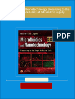 Download Microfluidics and Nanotechnology Biosensing to the Single Molecule Limit 1st Edition Eric Lagally ebook All Chapters PDF